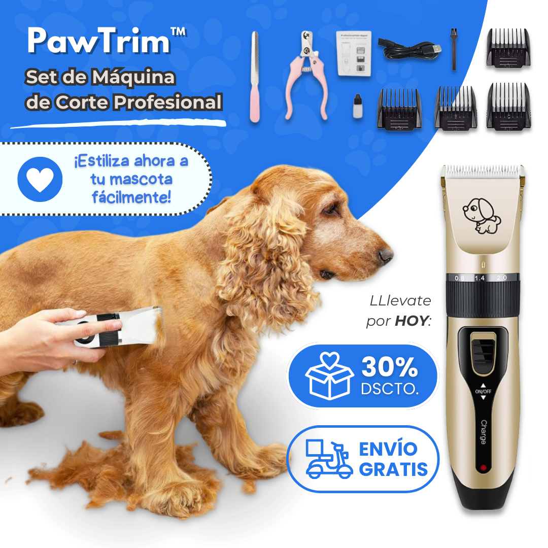 PawTrim™ - Máquina de Corte para Mascotas