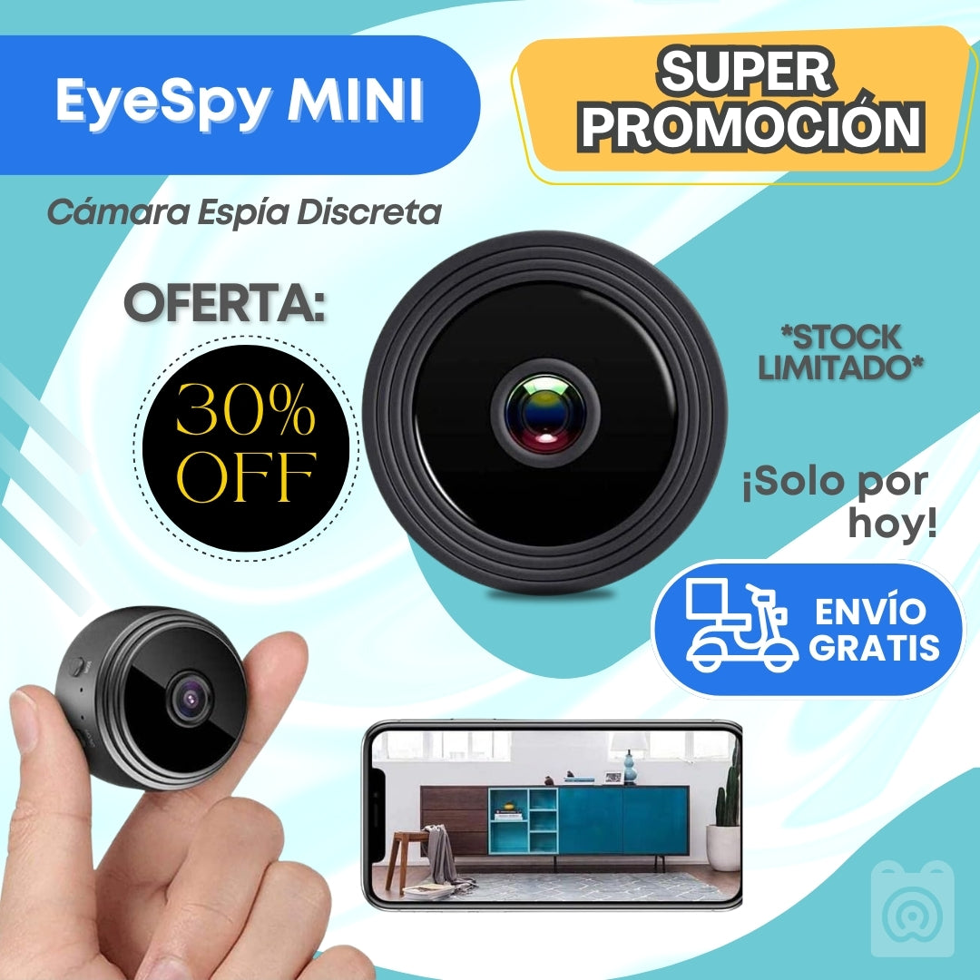 EyeSpy Mini - Cámara de Vigilancia Discreta